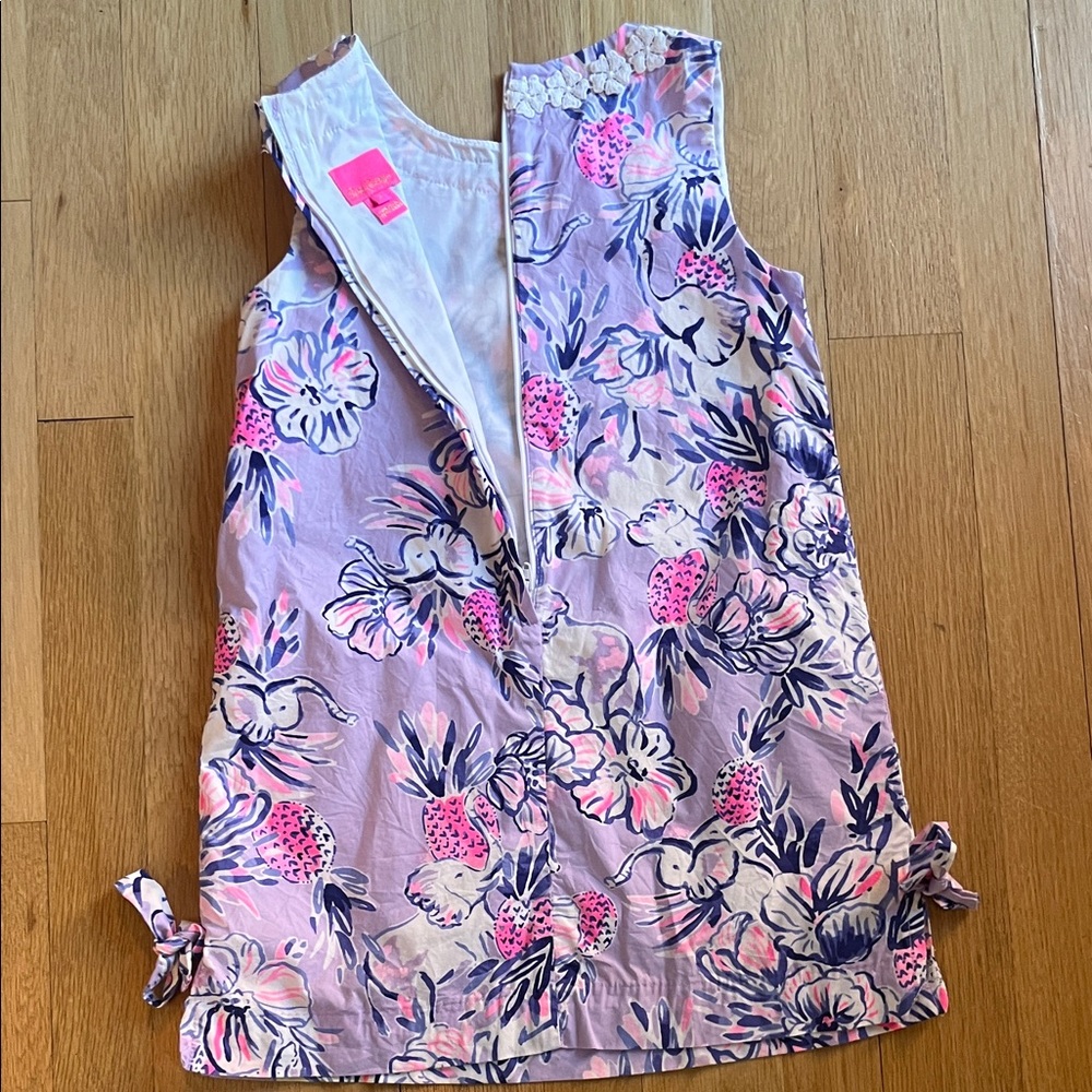 Lilly Pulitzer Shift Dress Size 7 - Picture 4 of 4